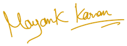 Mayank K Hooda signature