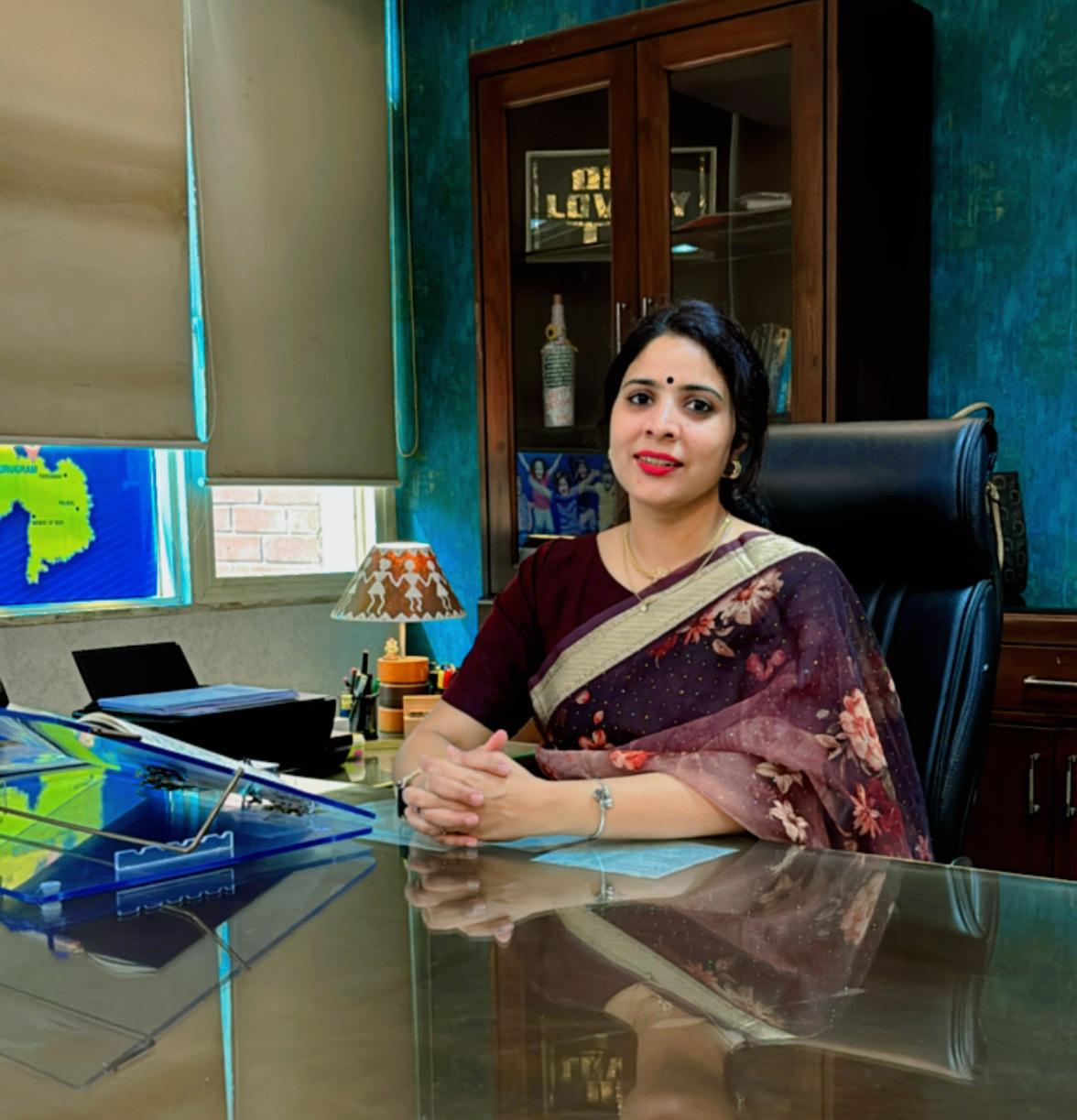 Ms. Shina Singh, Principal, TLS Rohtak