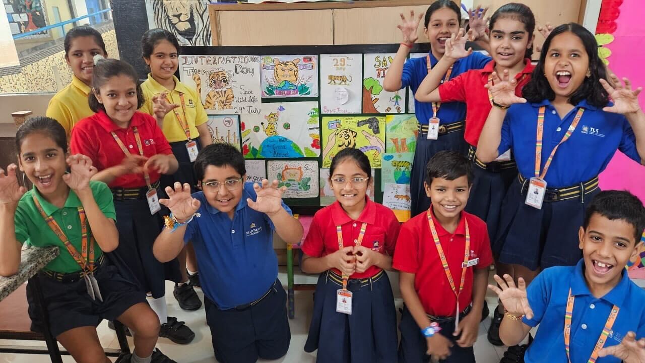 International Tiger Day at TLS Rohtak: Posters, Claws and Conservation