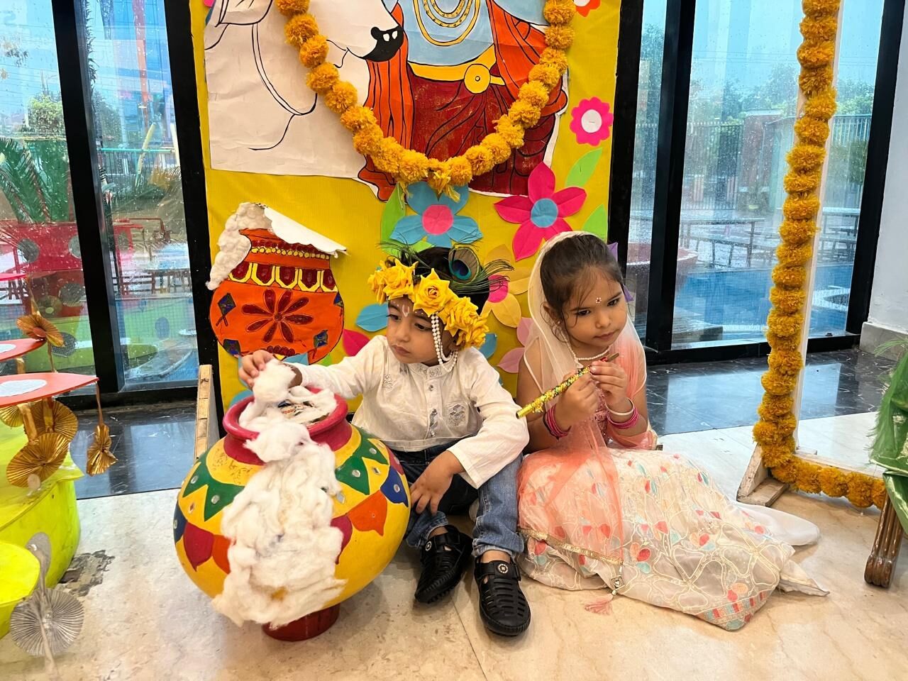Janmashtami at TLS Rohtak: A Bhajan Circle for the Littlest Ramaites