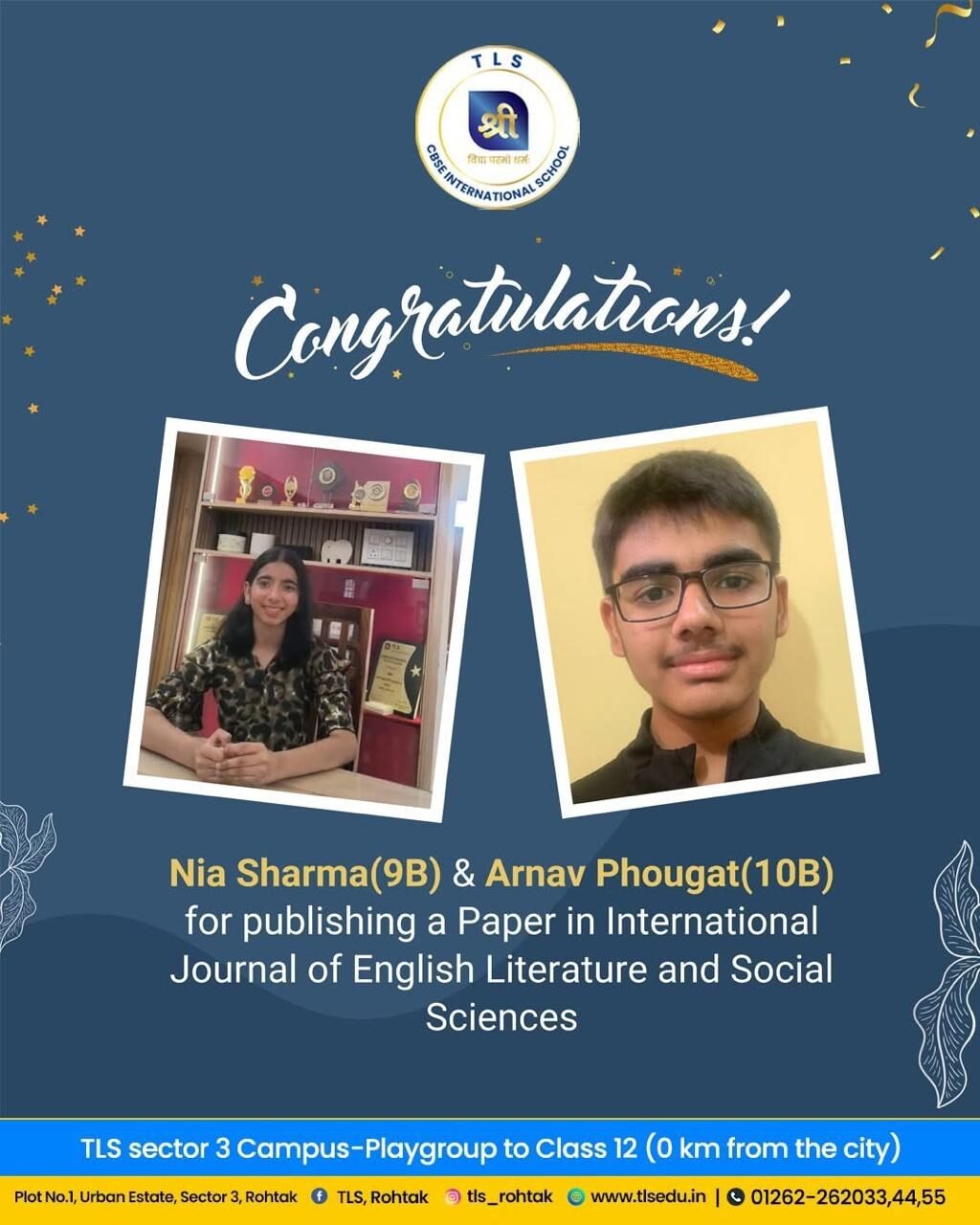 Published: Nia Sharma and Arnav Phougat's Co-Authored Paper Goes International