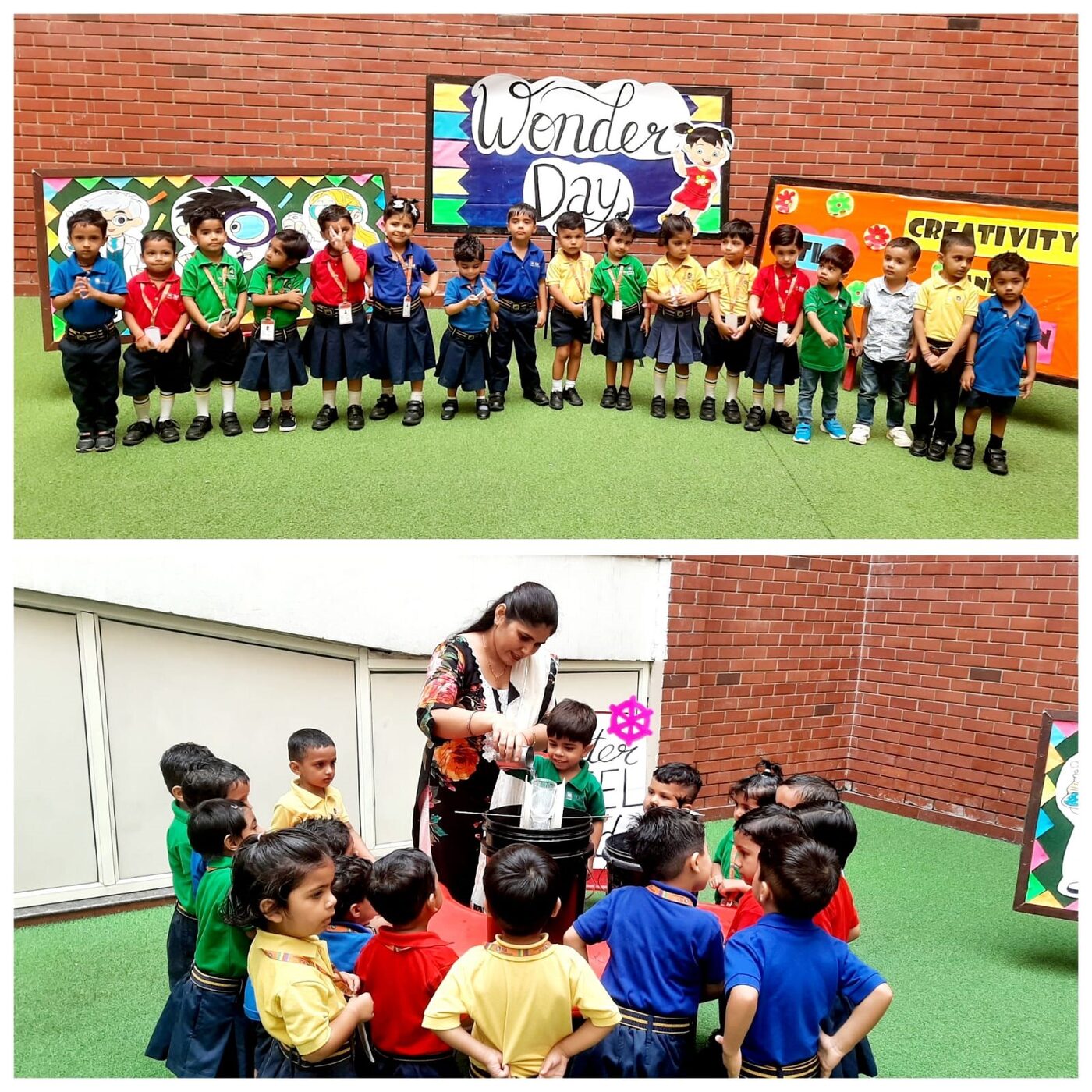 Wonder Day at TLS Rohtak: Sensory Walls, Water Wheels and Disco Balloons