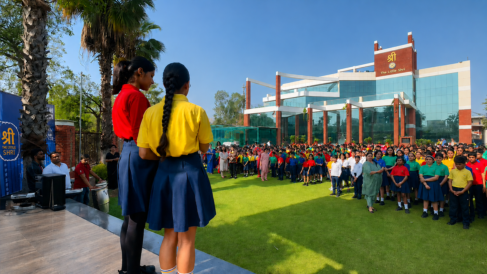 TLS Rohtak students on campus